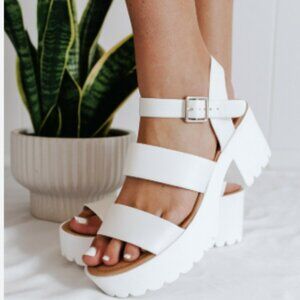 NWOT Soda | Shoes | Soda Espadrille Wedge Platform--Size 8--400